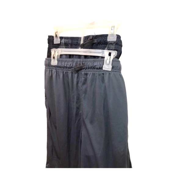 2pk Big Boy dri fit moisture wicking charcoal gray athletic shorts sz XL (14-16) - Picture 9 of 9